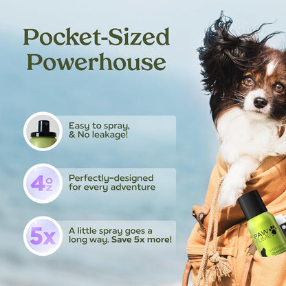 PAWFUME Dog Detangler Grooming Spray, Royal Lavender, 1-Pack – Keeps Pups Fresh All Day – Hypoallergenic, Alcohol-Free, Detangling & Moisturizing – Salon-Quality Dog Necessities for Coat & Fur Care