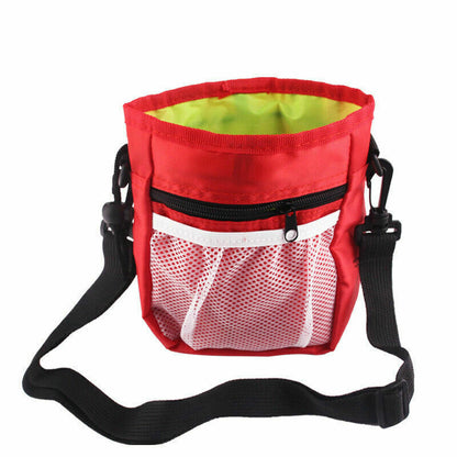 Dog Training Walking Pouch Treat Storage Bag Dispenser Obedience Snack Holder UK